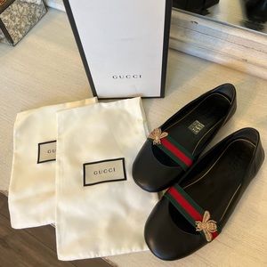 Gucci Leather Flats IT36.5 (6.5)
